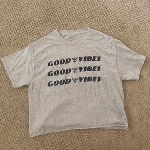 brandy melville grey t-shirt